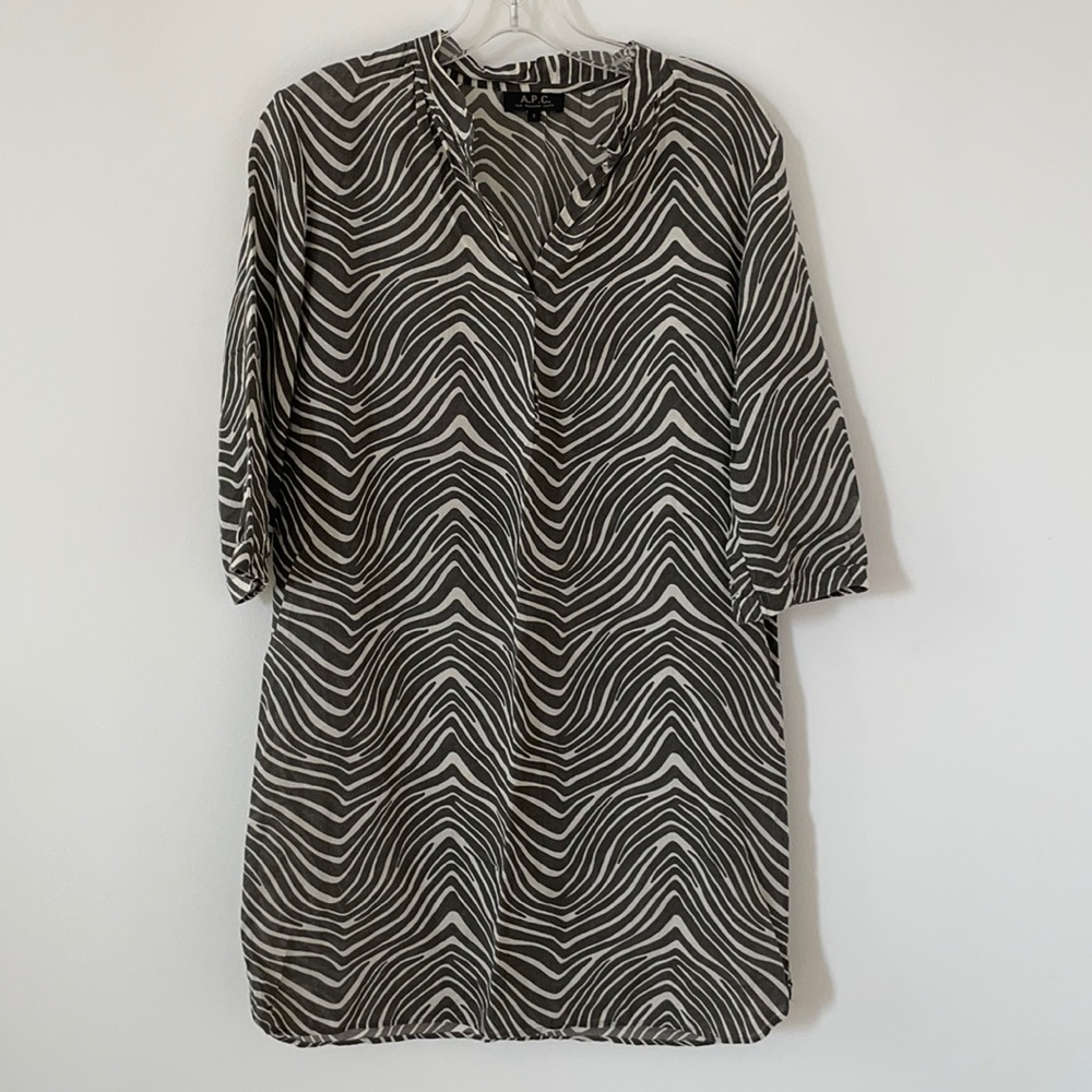 APC sheer cotton tunic
